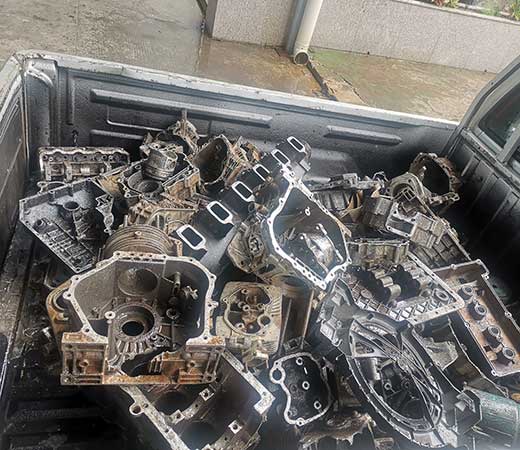 废金属和废弃汽车部件破碎